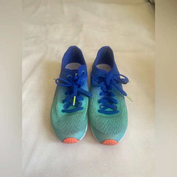 BIG KIDS J CREW CREWCUTS XNEWBALANCE UV BLUE FRESH FOAM FAST SNEAKERS - Picture 6 of 7